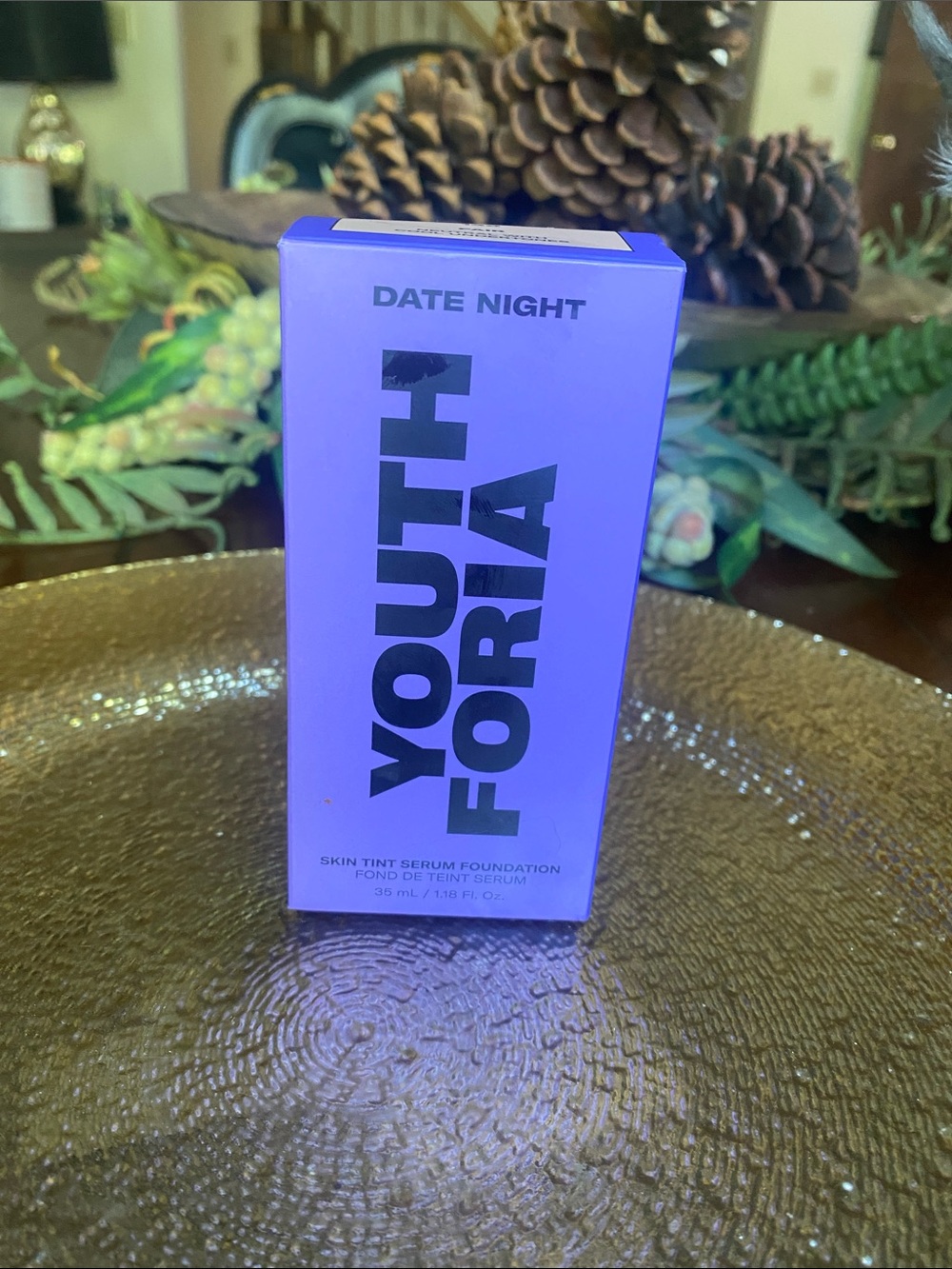 NWT $48 Youth Foria skin tint serum foundation fair 120 full size